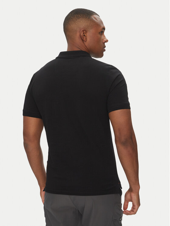 Parajumpers Parajumpers Polo Space 25SMPMPOXF06 Nero Regular Fit