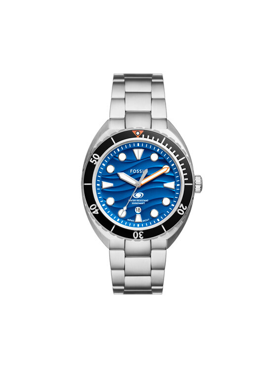 Fossil Laikrodis Fossil Breaker FS6064 Mėlyna