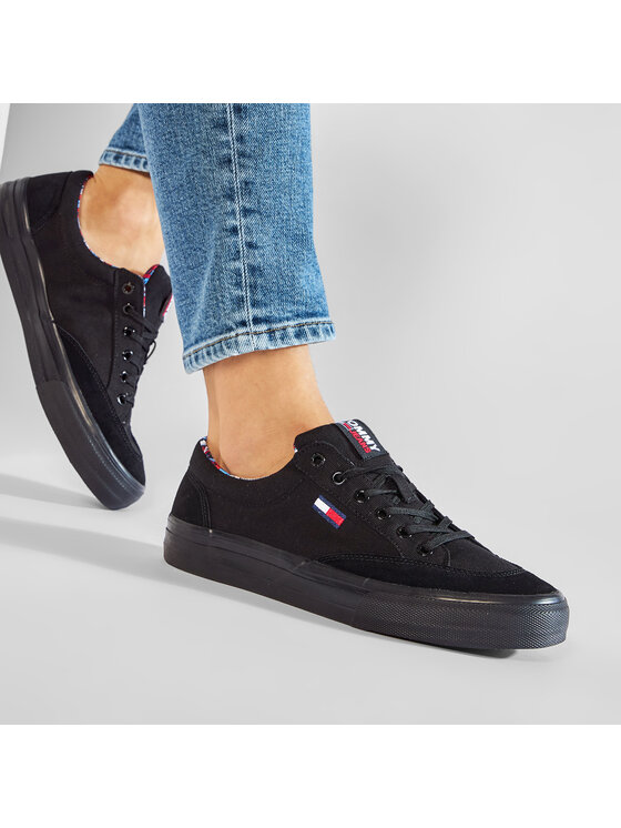Tommy Jeans Scarpe sportive Tommy Jeans Skate Vulc Tjm EM0EM00735 Nero
