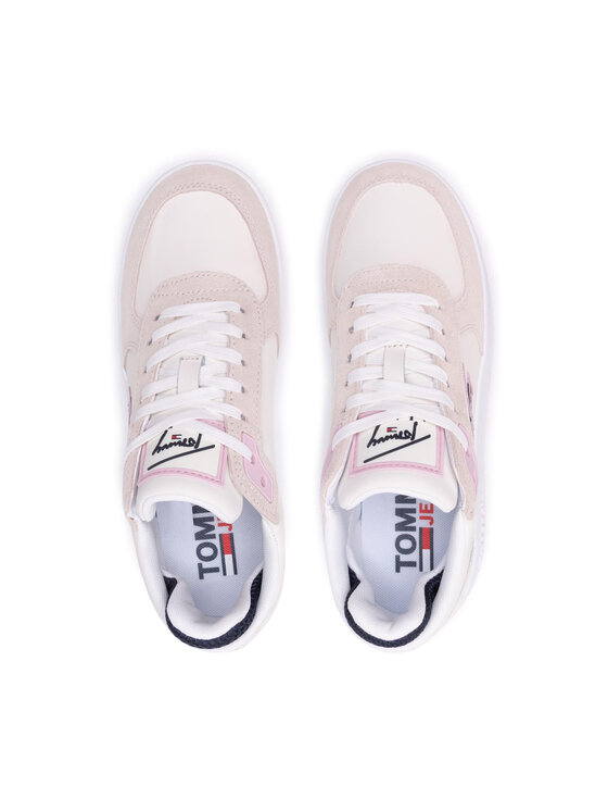 Tommy Hilfiger Superge Tommy Hilfiger Iconic Flatform EN0EN01421 Bež