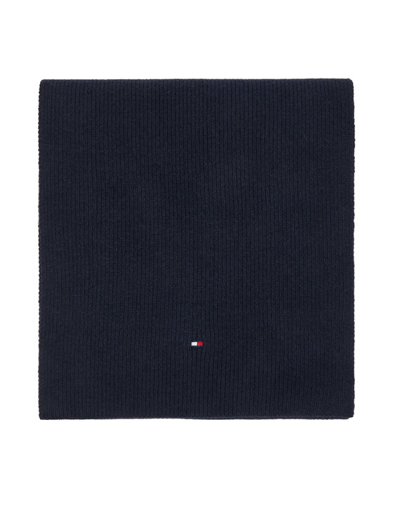 Tommy Hilfiger Šal Tommy Hilfiger Flag AW0AW19120 Mornarsko modra