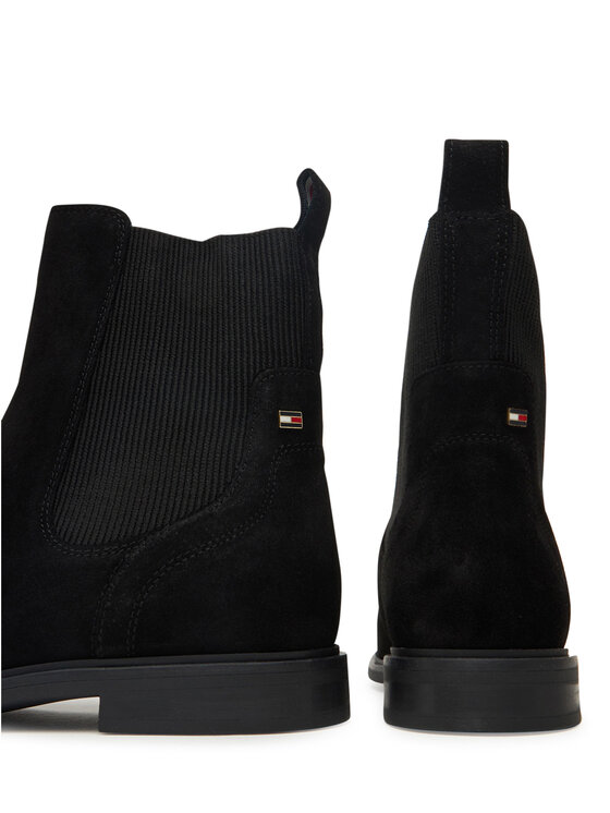 Tommy Hilfiger Chelsea Tommy Hilfiger Flag Boot FW0FW08780 Nero
