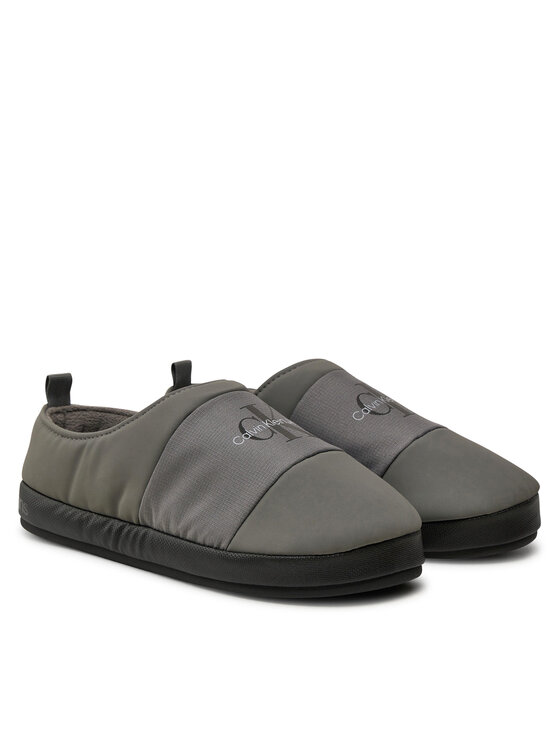 Calvin Klein Jeans Čības Calvin Klein Jeans Home Slipper Mono YM0YM00840 Pelēks