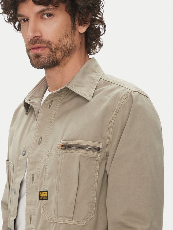 G-STAR G-Star Raw Camicia D26058 D947 H120 Grigio Regular Fit