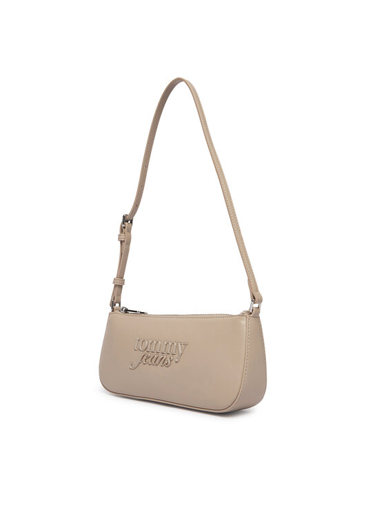Tommy Jeans Τσάντα Tommy Jeans Tjw Must Shoulder Bag AW0AW18449 Μπεζ