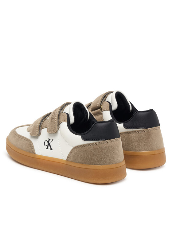 Calvin Klein Sneakers Calvin Klein Low Cut Velcro Sneaker V1X9-83443-0318 S Beige