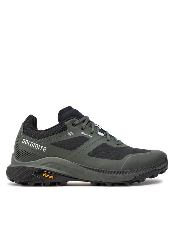 Trekkingi Dolomite Nibelia Gore-Tex 420070 0878 Khaki | Eobuwie.com.pl