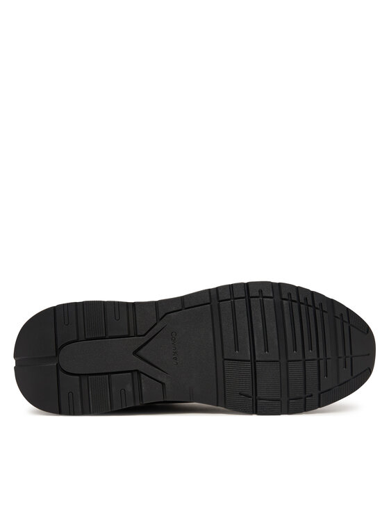 Calvin Klein Sneakers Calvin Klein City Runner Laceup Lth Mix HM0HM02309 Nero