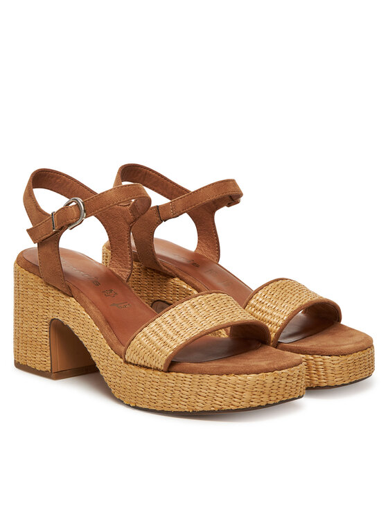Tamaris Espadryle Tamaris 1-28311-44 Brązowy