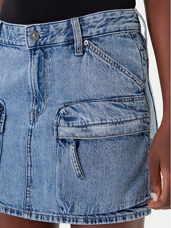 G-STAR G-Star Raw Farmer szoknya D27703-D536 Kék Regular Fit