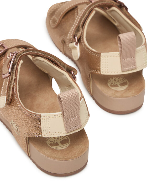 Timberland Босоніжки Timberland Castle Island TB0A5MMNAFS1 Золотий