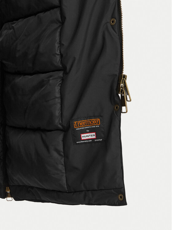 Hunter Hunter Télikabát HARW0001262 Fekete Regular Fit