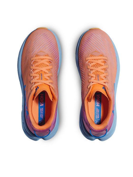 Hoka Buty do biegania Hoka Rincon 3 1119396 Pomarańczowy