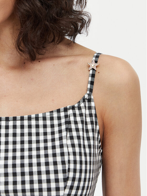 Guess Guess Top W6YH94 W4487 Negro Slim Fit