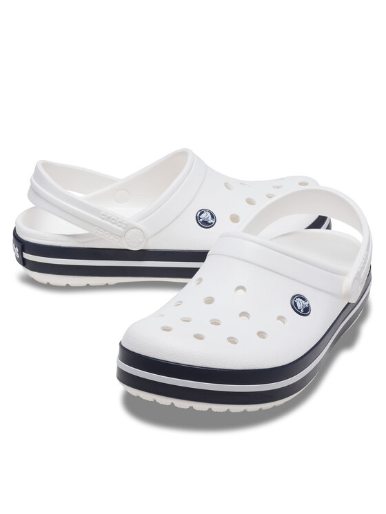 Crocs Шльопанці Crocs Crocband Clog K 207006 Білий