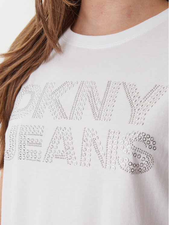 DKNY DKNY Camiseta DJ6T1692 Blanco Regular Fit