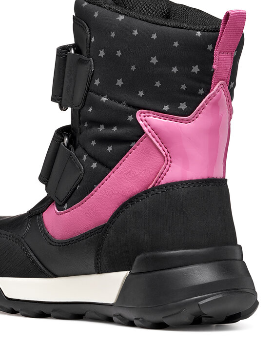 Geox Cizme de zăpadă Geox J Trekkyup Girl B Abx J56M7A 0MNBC C9235 M Negru