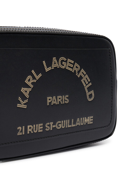 KARL LAGERFELD Kabelka KARL LAGERFELD B3W30088 Čierna