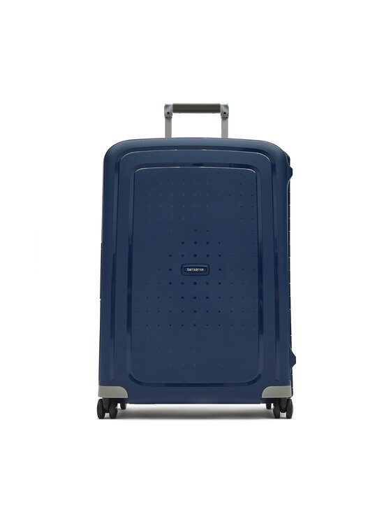 Samsonite Közepes bőrönd Samsonite S'Cure 49307 1247 1BEU Sötétkék