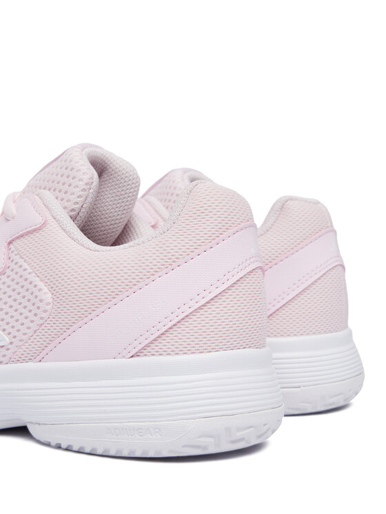 adidas Παπούτσια Τένις adidas Courtflash Tennis Shoes Kids KK3866 Ανοιχτό ροζ