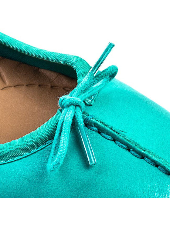 Clarks Baleríny Clarks Freckle Ice 203573684 Modrá