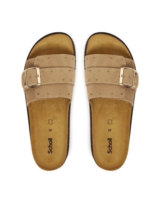 Scholl Шльопанці Scholl Joyce F32243 Бежевий