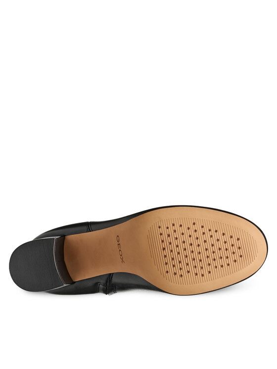 Geox Botki Geox D Virnilisa 65 D56YYE 000TU C9999 Czarny