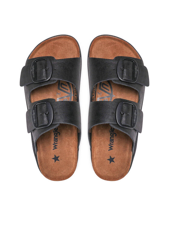 Wrangler Klapki Wrangler Ranch WL21711A Czarny