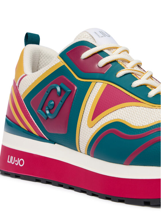 Liu Jo Снікерcи Liu Jo Maxi Wonder Tech 01 BA6021 TX519 Зелений