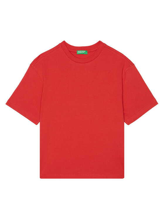 United Colors Of Benetton United Colors Of Benetton Футболка 3I1XC10O4 Червоний Regular Fit