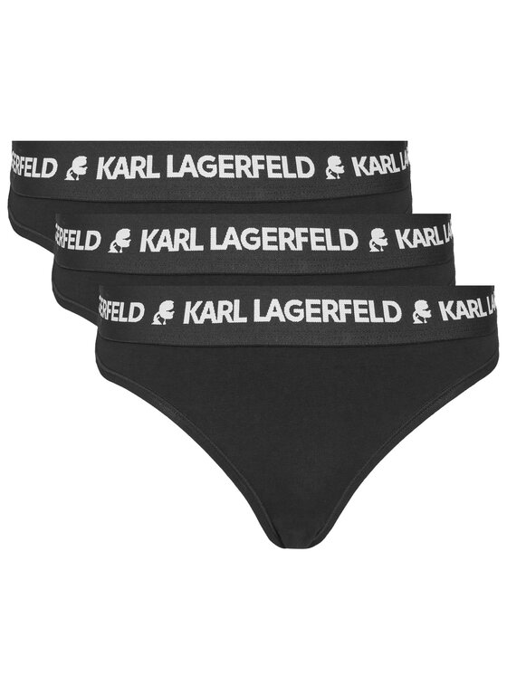 KARL LAGERFELD KARL LAGERFELD Conjunto de bragas A1W47148 Negro