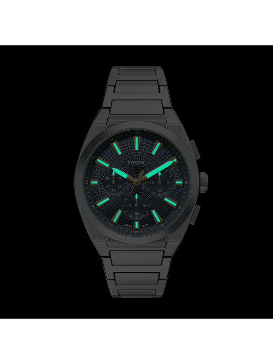 Fossil Годинник Fossil Everett FS6154 Срібний