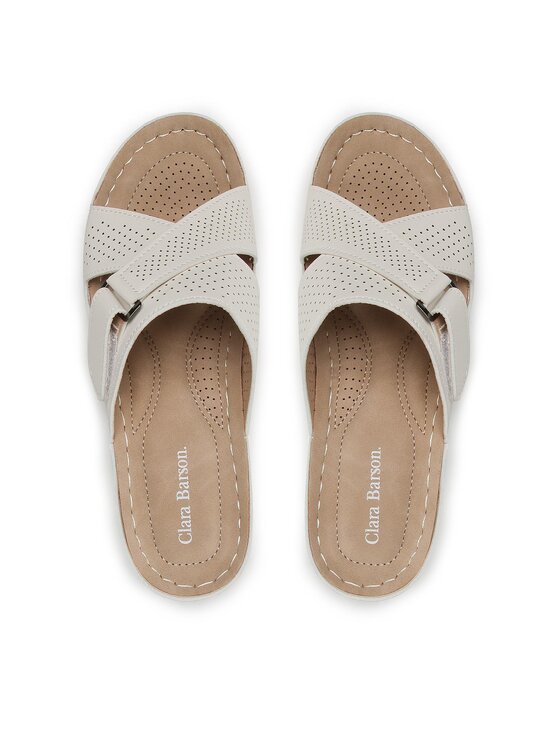 Clara Barson Παντόφλες Clara Barson WS210703-01 Λευκό