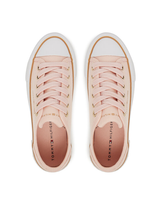 Tommy Hilfiger Trampki Tommy Hilfiger T3A9-33733-0890302 Różowy