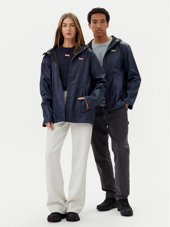 Hunter Hunter Vodootporna jakna Izzy Unisex HARU0012251 Tamnoplava Regular Fit