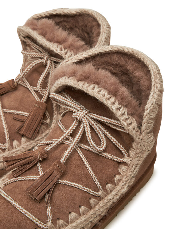 Mou Снігоходи Mou Eskimo Scoubidoo Lace FW101124A Коричневий