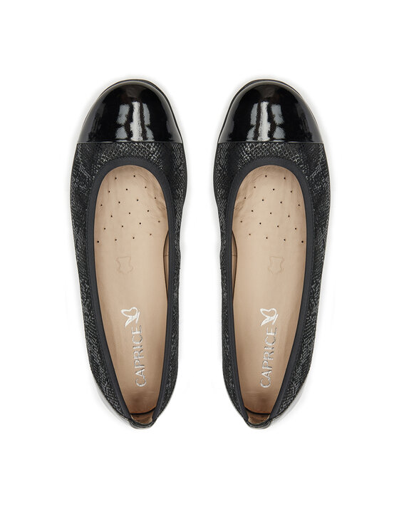 Caprice Balerinos Caprice 9-22103-41 Juoda
