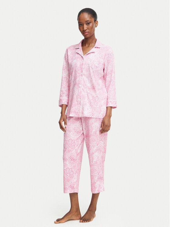 LAUREN RALPH LAUREN LAUREN RALPH LAUREN Pijama I819702 Rosa claro Regular Fit