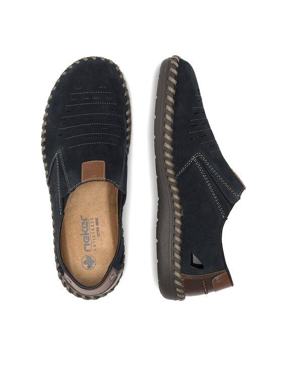 Rieker Zapatos hasta el tobillo Rieker B2457-14 Azul marino
