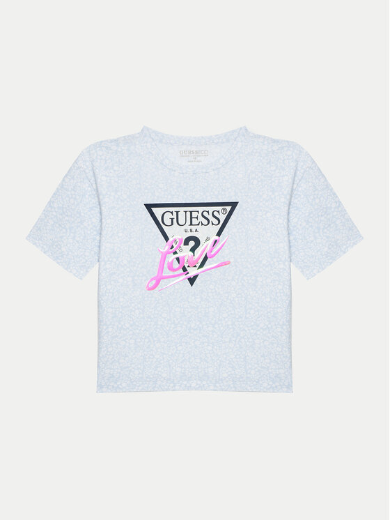 Guess Guess Футболка J5GI10 K6YW4 Голубий Regular Fit