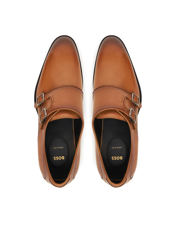 BOSS Polobotky BOSS Rill  50536617 Hnědá