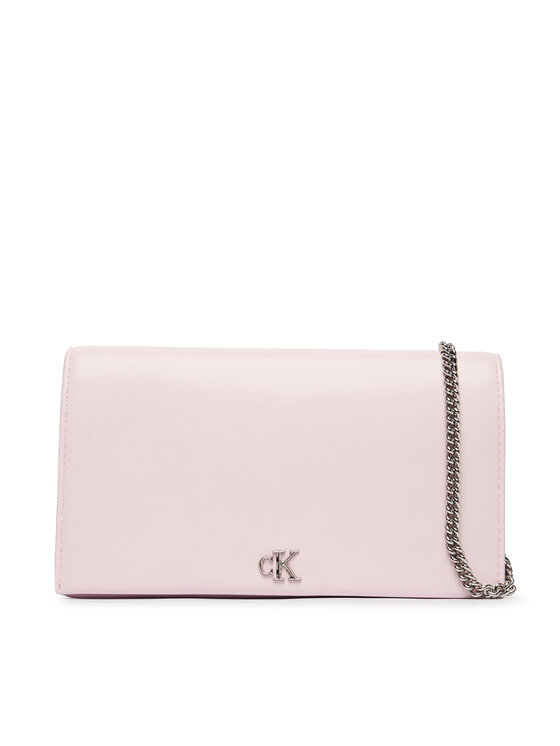 Calvin Klein Torebka Calvin Klein Ck Wallet On Chain LV04F3319G Różowy jasny