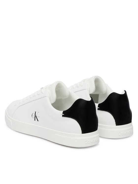 Calvin Klein Sneakersy Calvin Klein Low Pro Cups Lth Ml HW0HW03146 Biały