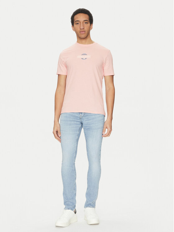 Guess Jeans Guess Jeans Футболка M5GI23 K8HM0 Бежевий Slim Fit