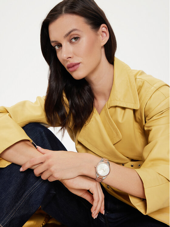 Armani Exchange Годинник Armani Exchange Lady Giacomo AX5662 Золотий