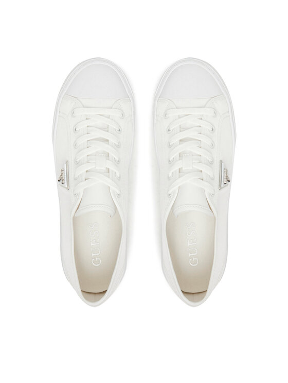 Guess Plátenky Guess FLTJO2 FAB12 Biela