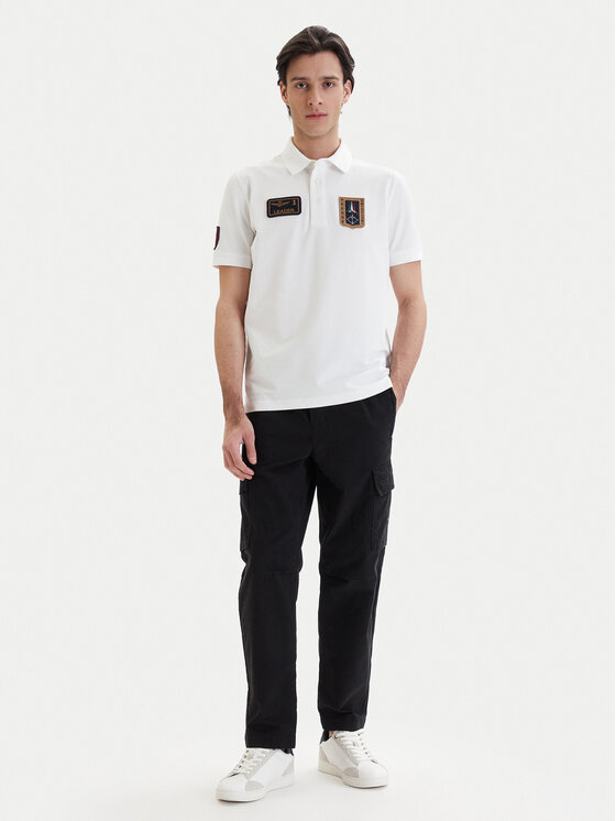 Aeronautica Militare Aeronautica Militare Polo 261PO1927UP00191 Blanco Regular Fit