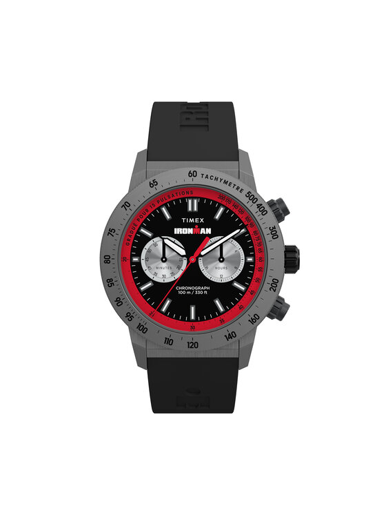 Timex Годинник Timex Ironman® Challenger Chronograph TW2Y01900 Чорний