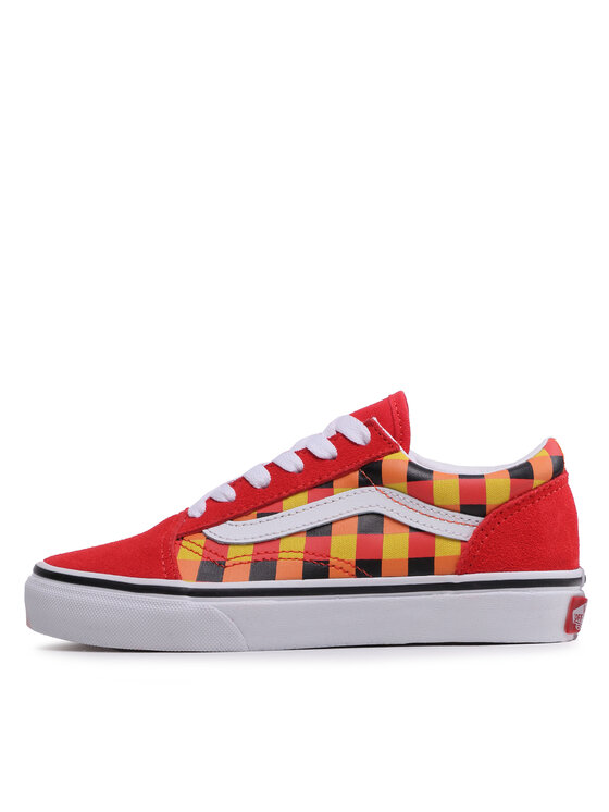 Vans Zapatillas de tenis Vans Old Skool VN0A7Q5FBJN1 Rojo