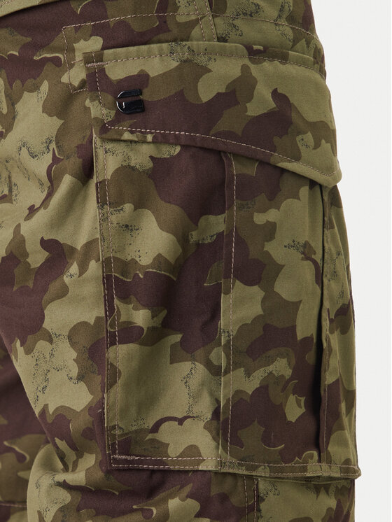 G-STAR G-Star Raw Шорти з тканини Rovic D08566-D553 Зелений Relaxed Fit